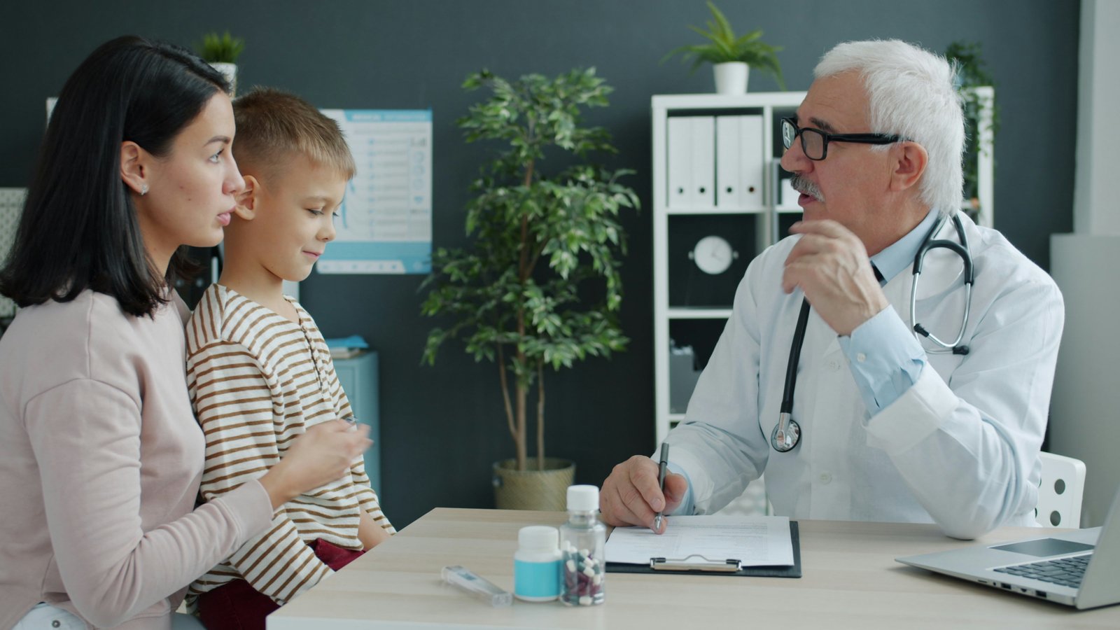 Adult patient attending an annual preventive health checkup